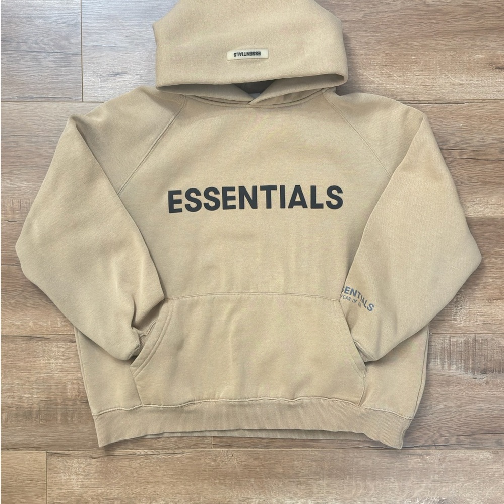 Essentials Tan Hoodie